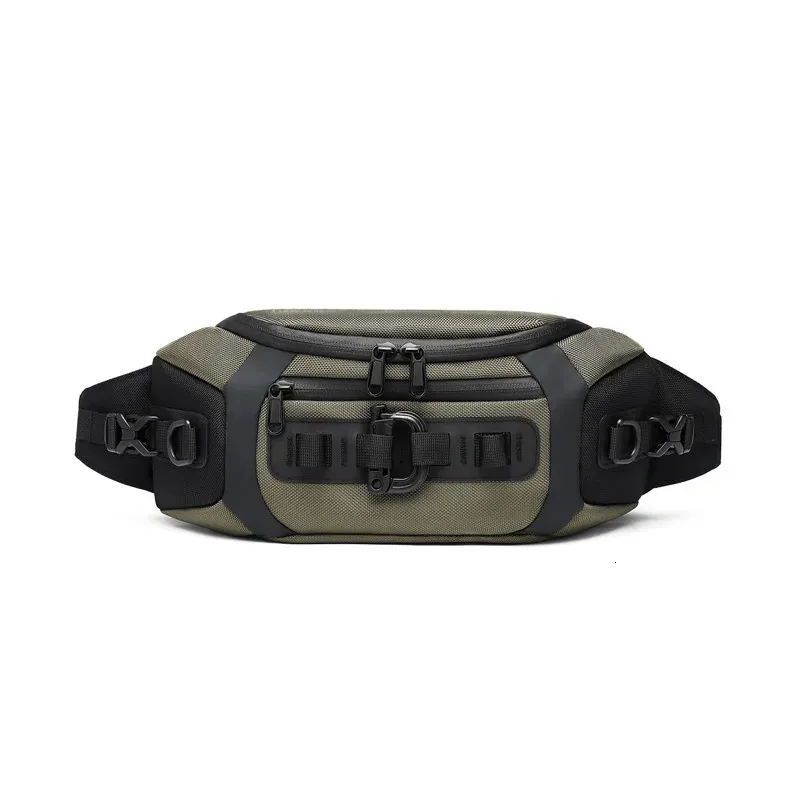 Mode für Männer Taille Outdoor Sports Tactical Fanny Pack Multifunktions wasserdichte männliche Brusttasche Herren Umhängetaschen 241028_voghion.com