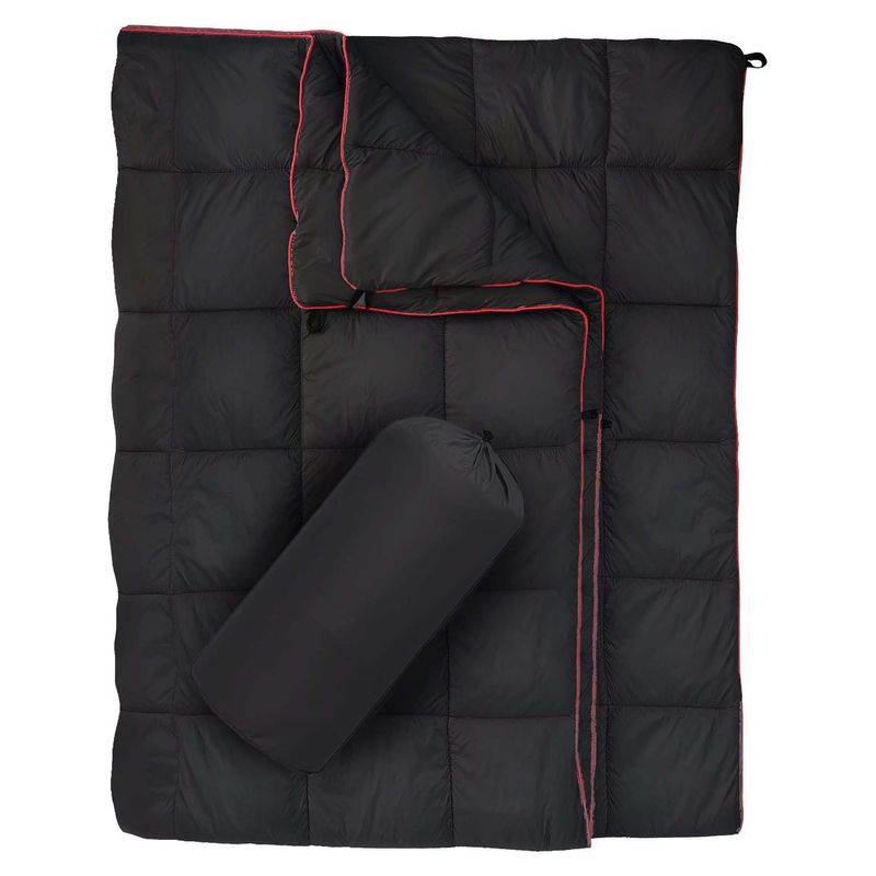 20cm quadratisch gesteppte Outdoor-Park-Strand-Reisedecke feuchtigkeitsdichte Matte 20d Anti-Spritzwasser_voghion.com