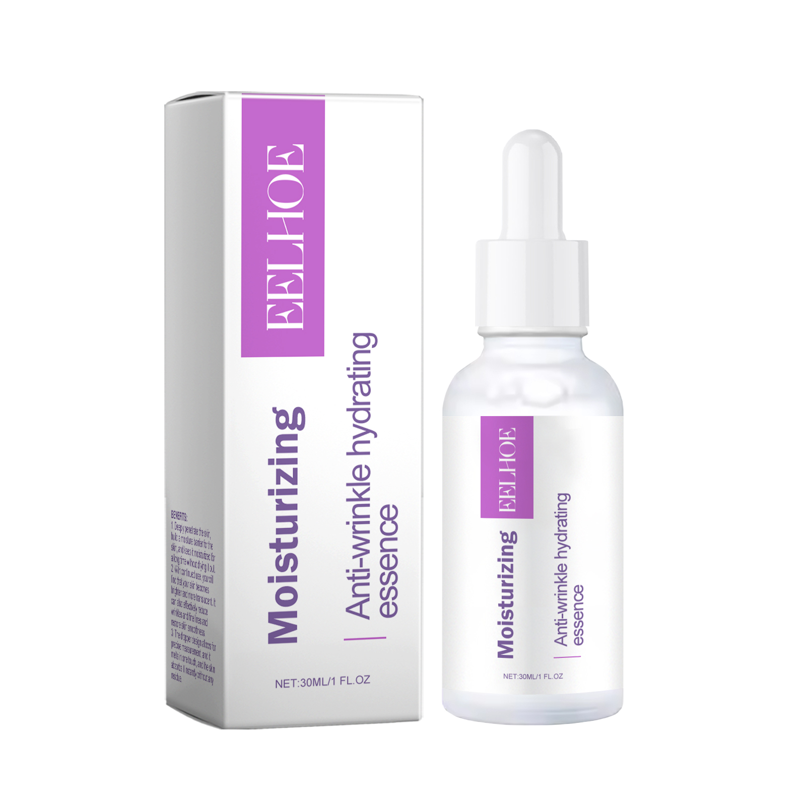 EELHOE Moisturizing And Anti-Wrinkle Hydrating Essence Hydrating And Rejuvenating Skin Repair Facial Essence Wet Compress Water_voghion.com