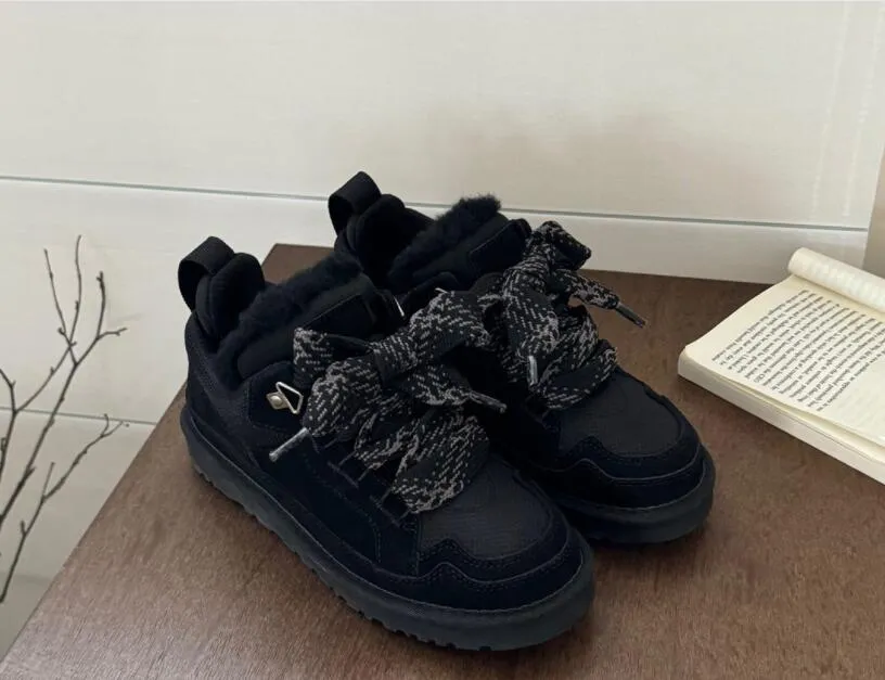 Scarpe casual classiche Low Mel LowMel autunno inverno donna neve top comode stivali sportivi casual in pelle di pecora_voghion.com
