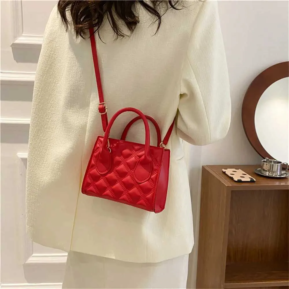 Ženska torba Crossbody, majhna kvadratna torba z teksturo, modna preprosta ženska torbica, priložnostna denarnica_voghion.com