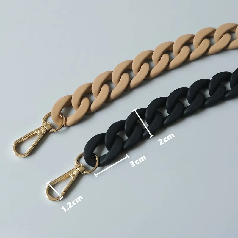 40 cm Damen-Gurt-Ersatz, langes Panel, breite, fortschrittliche Kette, modisches Taschenzubehör_voghion.com