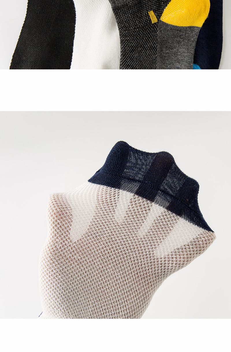 24 Neue dünne, mittelkurze Sport-Socken von Zhuji für Herren, schweißabsorbierend, atmungsaktiv, Netzstoff_voghion.com