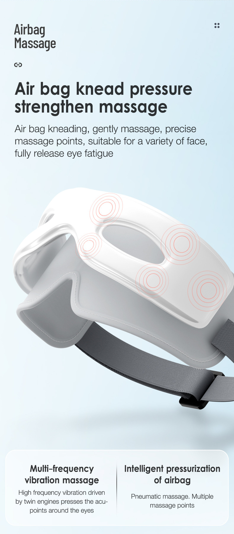Μάσκα ματιών μασάζ αερόσακων 16D με θέρμανση ματιών με μουσική δόνηση για ημικρανίες, ξηροφθαλμία, καταπόνηση ματιών, ανακούφιση από μαύρους κύκλους_voghion.com