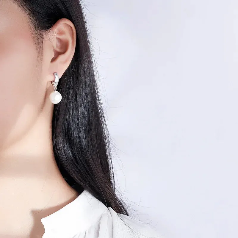 Orecchini pendenti con nappa retrò in perle di fritillaria in argento Sterling 100%, regalo di compleanno per le donne, gioielli per anniversario di matrimonio_voghion.com