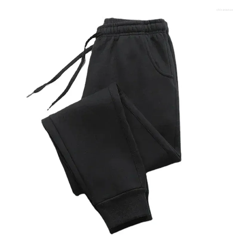 Herrebukser Herre Uformell Høst Vinter Fleece Joggebukser Herre Løping Jogger Sportsbukser Mote Ensfarget_voghion.com