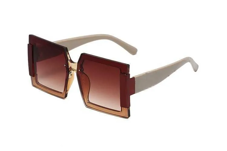 6158 mode grand cadre lunettes de soleil femmes net rouge rue Photo lunettes de soleil carrées_voghion.com