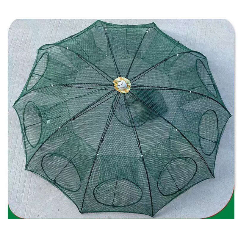 Rede de pesca tipo guarda-chuva para peixes, camarão, caranguejo, gaiola para tartarugas, gaiola para enguias_voghion.com