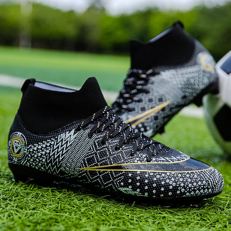Nuove scarpe FGTF transfrontaliere 2022 per uomo, scarpe da calcio traspiranti alte, lunghe e corte, alla moda straniere_voghion.com