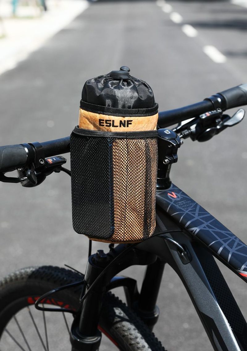 Bicycle Electric Scooter Small Hanging Front Handle Storage Bag, Water Bottle Bag_voghion.com
