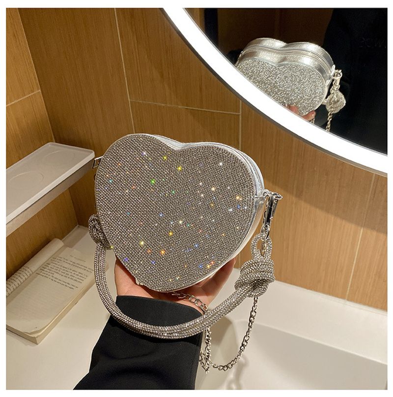 Andralyn Modische Love Modische, vielseitige Umhängetasche 2024 Neue Taschen Bankett Diamond Unterarmtasche für Damen_voghion.com