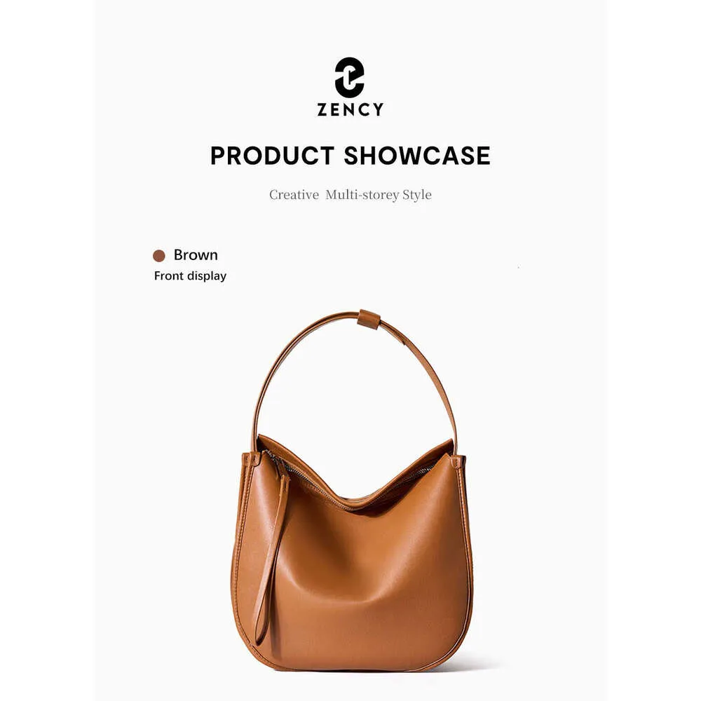 Zency Femmes Classique Noir Messager En Cuir Souple Mode Fille Sac À Main Designer Épaule Grand Sac Hobo Pour Les Navetteurs_voghion.com