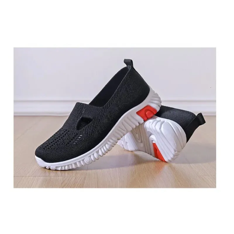 Orthopädische Schuhe für Damen, Stoff, lässig, bequem, weich, atmungsaktiv, flache Tennisschuhe für Damen 240627_voghion.com