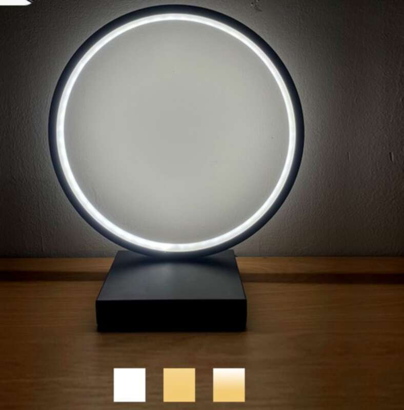 New Chinese Gundam Colorful Circular Ao Bing Circle Model Handheld Display Stand Breathing Lamp_voghion.com