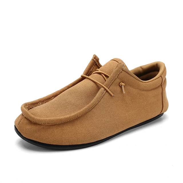 MAEDEF Man's Sneakers Canvas Flats Male Summer Casual for Men High Quality Loafers 2024 Walking Driving Mens Shoes_voghion.com