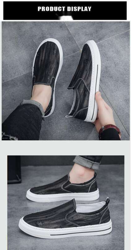 Atmungsaktive Herren Canvas Freizeitschuhe Für Den Sommer_voghion.com