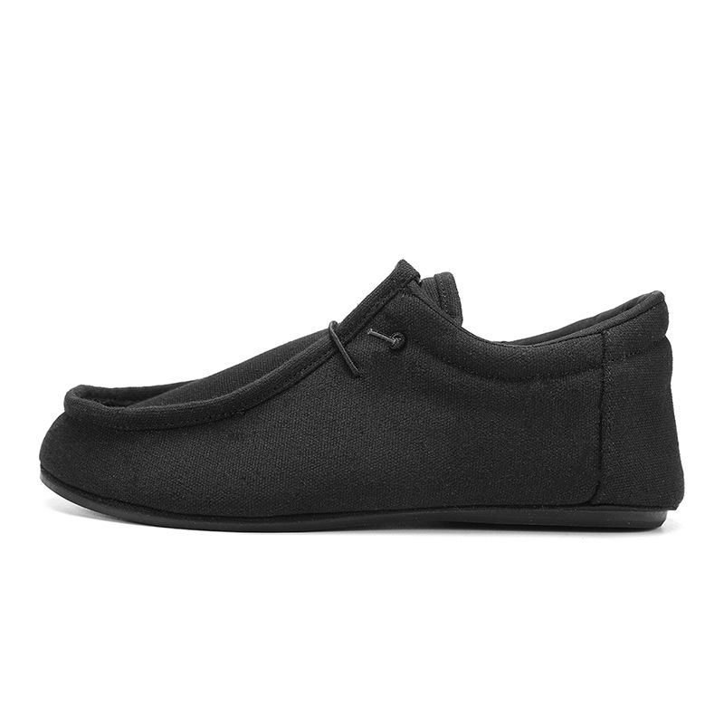 MAEDEF Man's Sneakers Canvas Flats Male Summer Casual for Men High Quality Loafers 2024 Walking Driving Mens Shoes_voghion.com