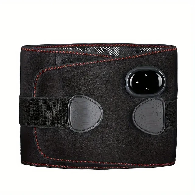 1pc Massager, Elektrische Lendenverwarmingsriem, Meerdere Versnellingen Aanpassing, Draagbare Warmtemassage Brace, Taille Ondersteuningsriem F_voghion.com
