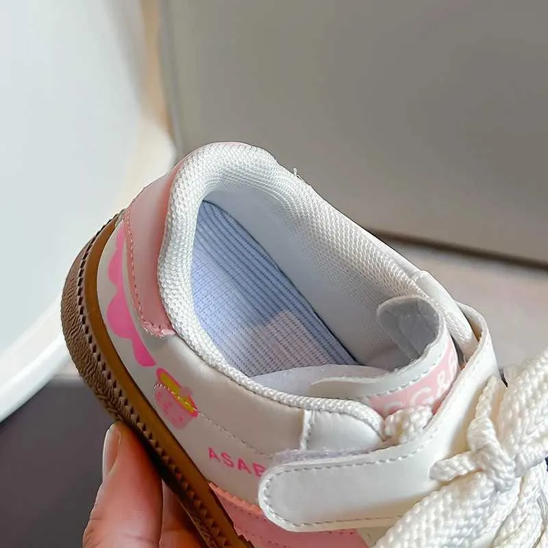 Athletic Outdoor Childrens Skate Girls White 2024 Spring New Fashion Boys Canvas Kids Sports Shoes Unisex Casual_voghion.com