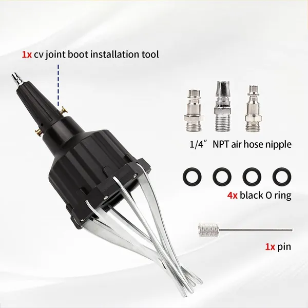 Universal Pneumatic Cv Joint Boot Tool Kit For Cars And Atvs_voghion.com
