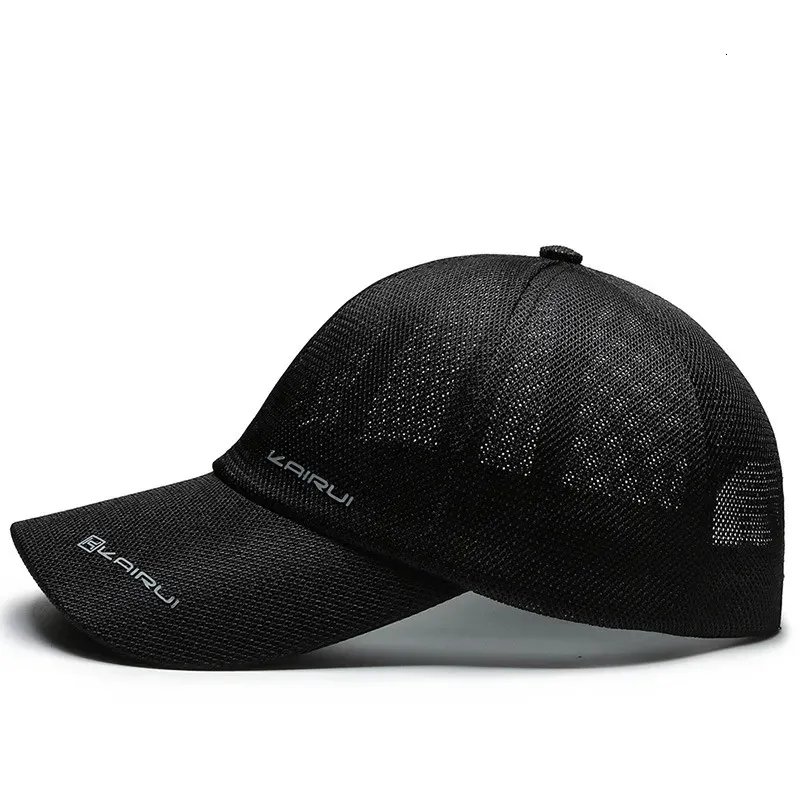 Ball Caps Mesh Baseball Cap Men Women Breathable Dad Hat Bone Outdoor Camo Trucker Hip Hop 231130_voghion.com