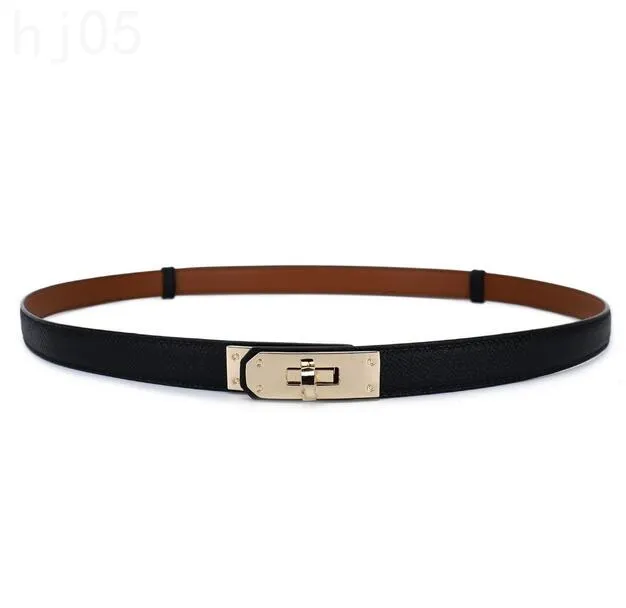 Schmuel Gürtel fir Fraen Designer plated Gold sier Schnalle Dame trendy graziéis Kleeder multicolour Taille Casual glat_voghion.com
