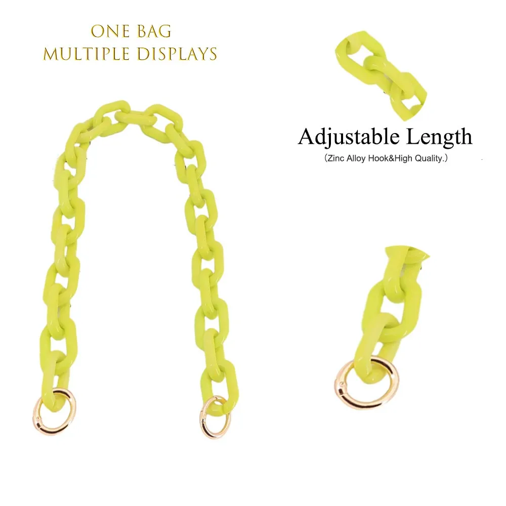 Portafoglio spesso colorato di ricambio per borsa O Bag accessori per borse acriliche catena 241028_voghion.com