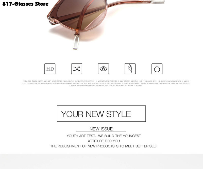 New Fashion Sunglasses Women Classic UV400 Eyewear Vintage Design Gafas De Sol Солнцезащитные Очки_voghion.com