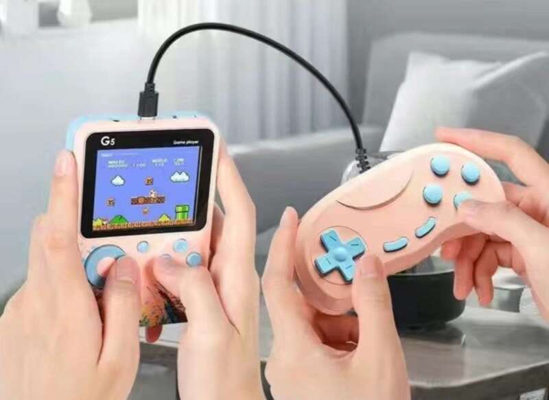 [First Order Price Reduction] New Classic Nostalgic Handheld For Childhood Dual Charging Premium Game Console_voghion.com