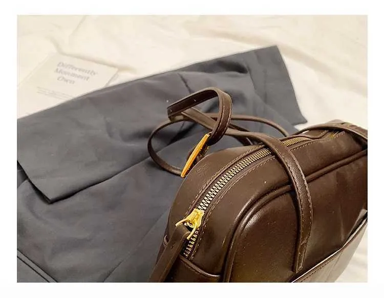 Bruine schoudertas voor dames grote kunstlederen tas_voghion.com