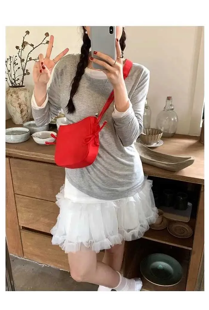 Vintage Women's Shoulder Bag Large Capacity Black Underarm Bag_voghion.com