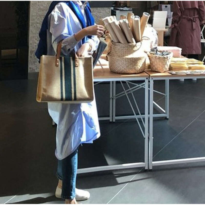 Koreańska wersja damskiej aktówki przenośnej, profesjonalne paski dojazdowe, prosta torba na ramię, Ins, duża pojemność płócienna torba_voghion.com