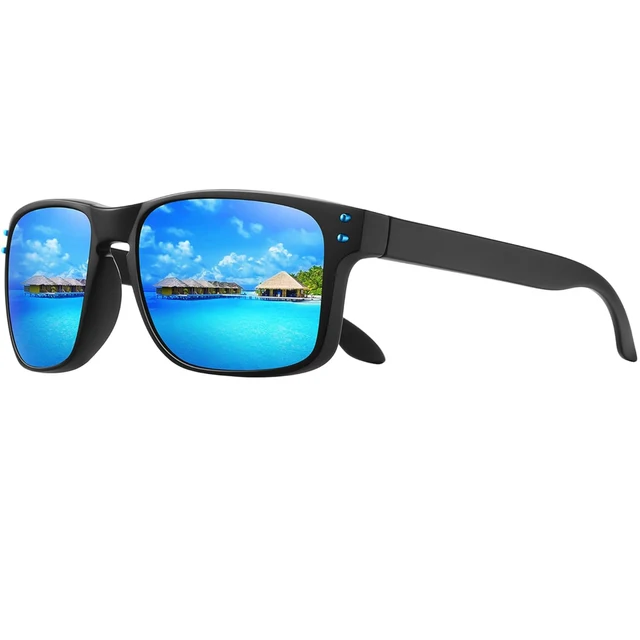 Lunettes de soleil carrées polarisées à la mode pour hommes et femmes, finition de haute qualité, lunettes de protection UV solaires_voghion.com