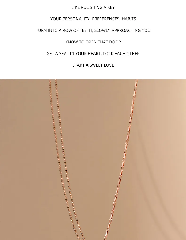 Łańcuchy MODIAN Sterling Sier Asymetryczny naszyjnik typu choker z kółkiem Oryginalny design Codzienna impreza dla kobiet Biżuteria artystyczna_voghion.com
