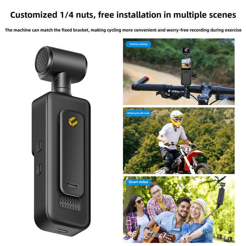 M13 One Click Call Monitoring Back Clip Sports Camera Handheld Video 4G Recorder Dongguan_voghion.com