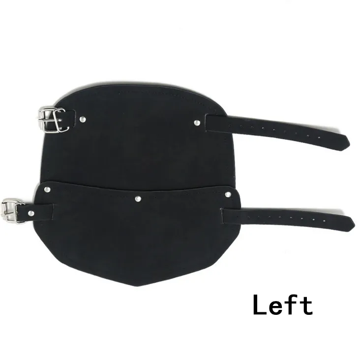 Nuovo Moda Punk Marrone Nero Uomo Pelle Largo Polsino Bracciale Braccialetti Pulseira Masculina Bracciali Braccialetti Spilla_voghion.com