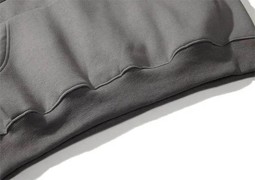 Sudadera con capucha para hombre y mujer, ropa de calle de moda, sudaderas con letras estampadas en el frente, pantalones, camiseta para mujer, algodón suelto_voghion.com