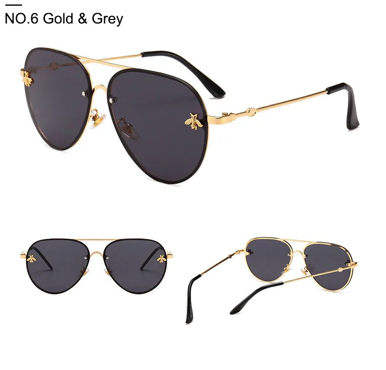 2024 designer Sunglasses Fashion new Brand design women men Good Quality metal Oversized sun glasses vintage female male_voghion.com