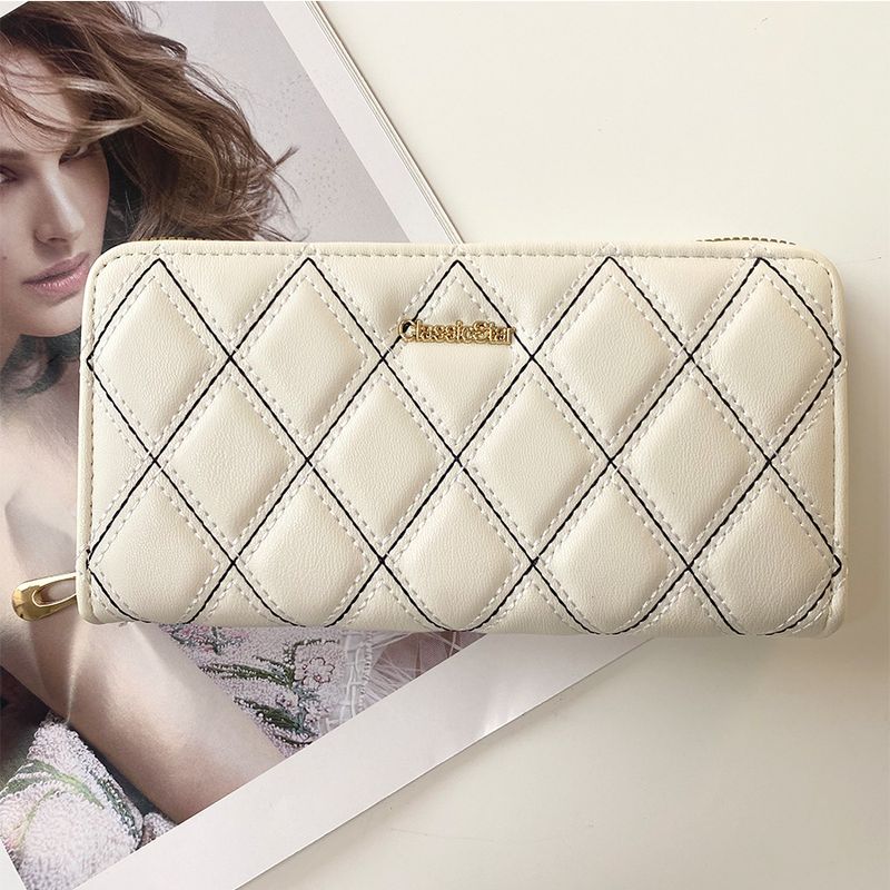 Handtaschen Kleine Stil Dia Damen Brieftasche Ins Große Kapazität Mode Münzgeldbörse Einzelner Reißverschluss Handytasche_voghion.com