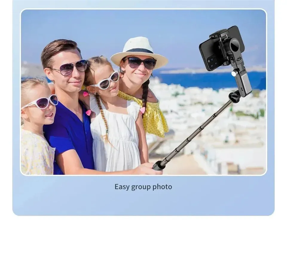 FANGTUOSI 360 Swivel Universal Joint Selfie Stick Tripod With Shutter Fill Light Smartphone Live/Log Stabilizer After_voghion.com