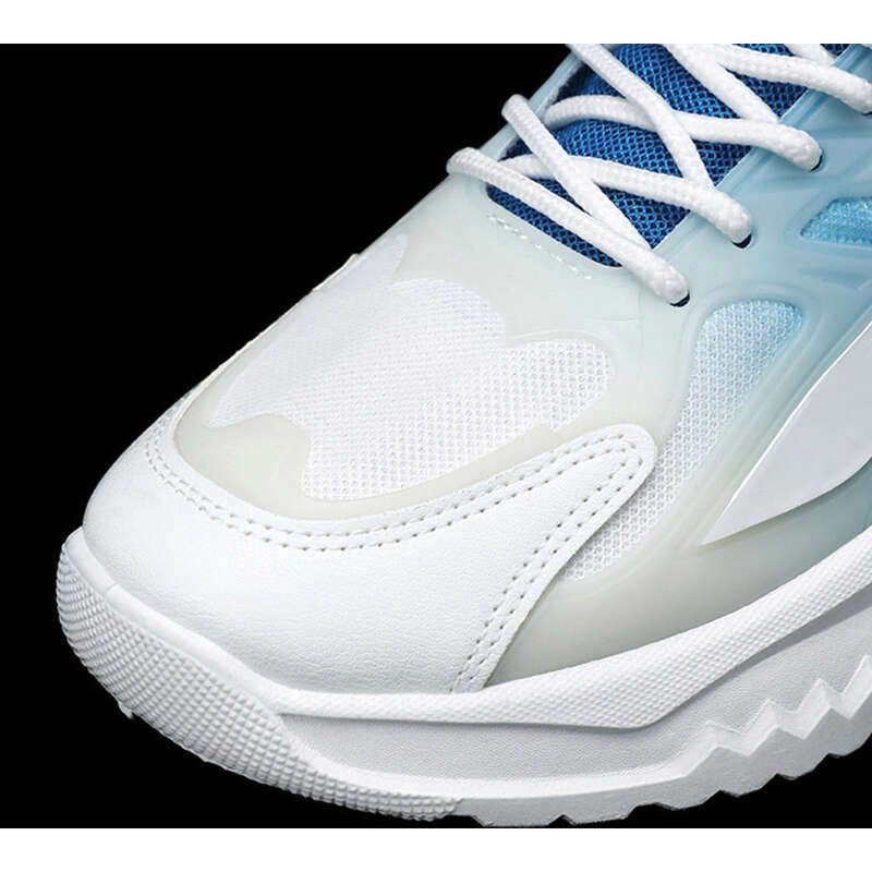 Scarpe da uomo estive nuove e traspiranti in rete, sportive, alla moda, versatili, con suola spessa, bianche, casual, da papà_voghion.com