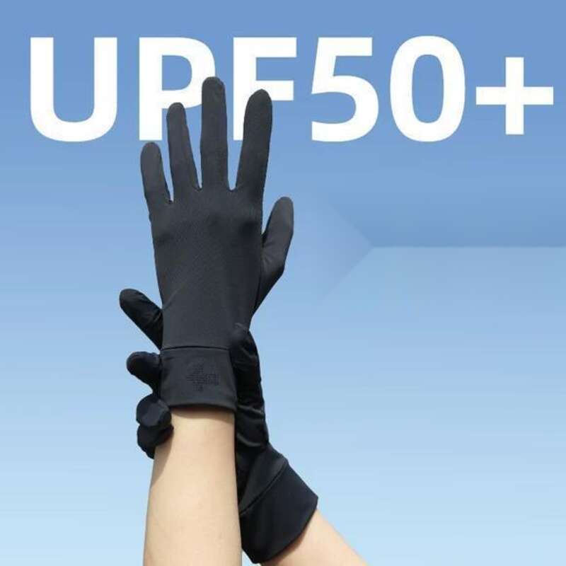 Novas luvas universais para pesca com isca antiaderente, corte de meio dedo, antirriscos, resistentes ao desgaste, à prova d'água_voghion.com