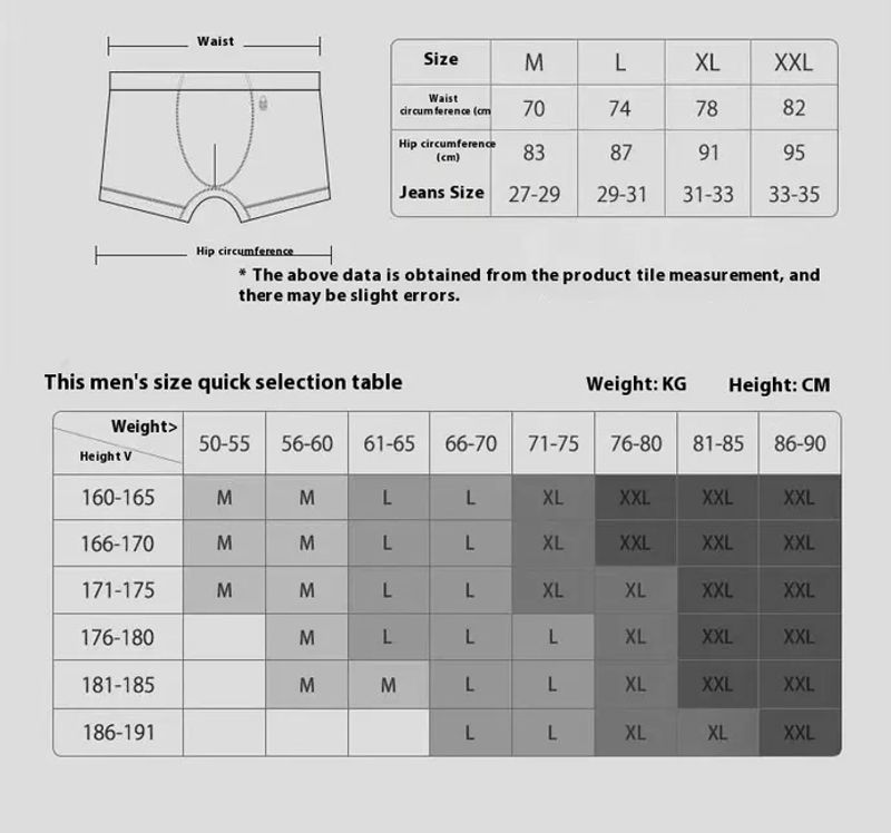 1 boxer fin et respirant pour homme, sous-vêtement chaud_voghion.com