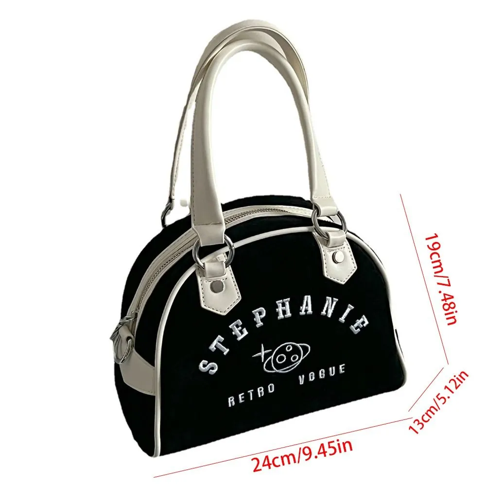 Tragbare Leder Boston Wildleder Einfarbig PU Bowling Große Kapazität Veet Baseball Tasche Reise_voghion.com