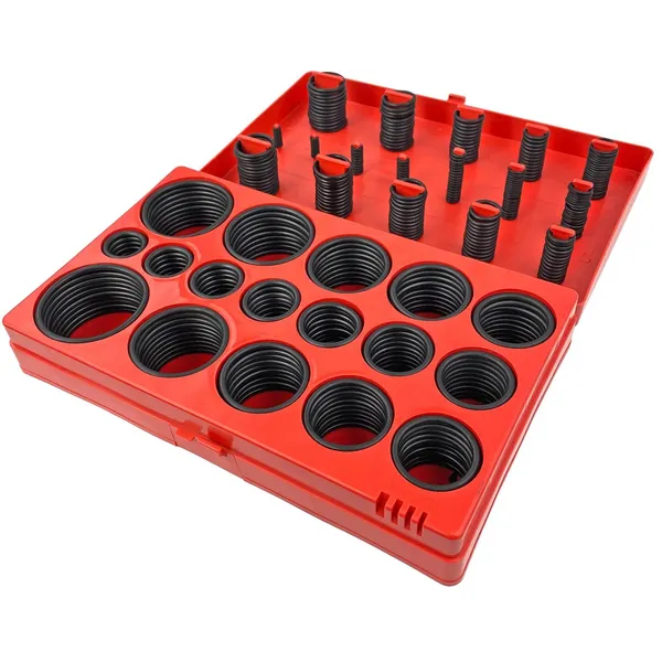 419 Pcs O-ring Nitrile Rubber Gasket Plastic Box Seal_voghion.com