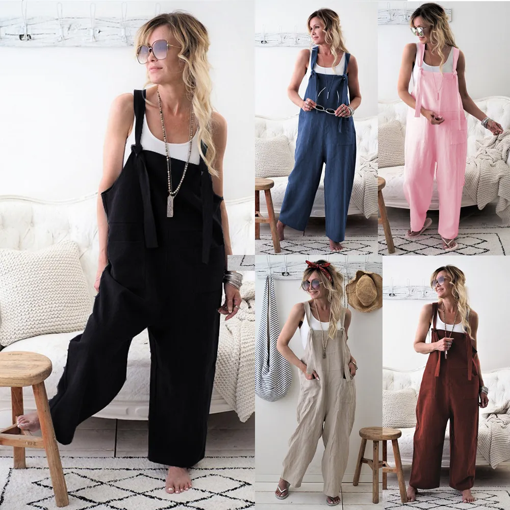 Maternity Bottoms Loose Strap Pant Clothes Suspenders Trousers Pregnant Women Overalls Jumpsuits Pregnancy Rompers_voghion.com