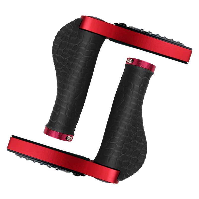 Funda de goma solar para bicicleta con luz y mango auxiliar para cargarla en la montaña_voghion.com