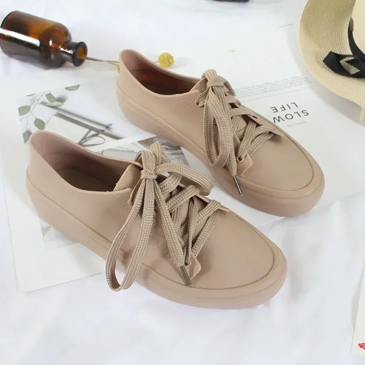 Damen Gummistiefel Sneaker Wasserdicht Für Outdoor Und Freizeit_voghion.com