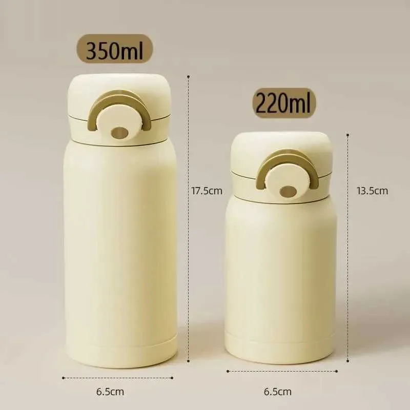 Mini Thermos 220ml/350ml Pocket Cup Stainless Steel Thermal Coffee G Vacuum Flask Insulated Hot Water Bottle Kids Gift_voghion.com