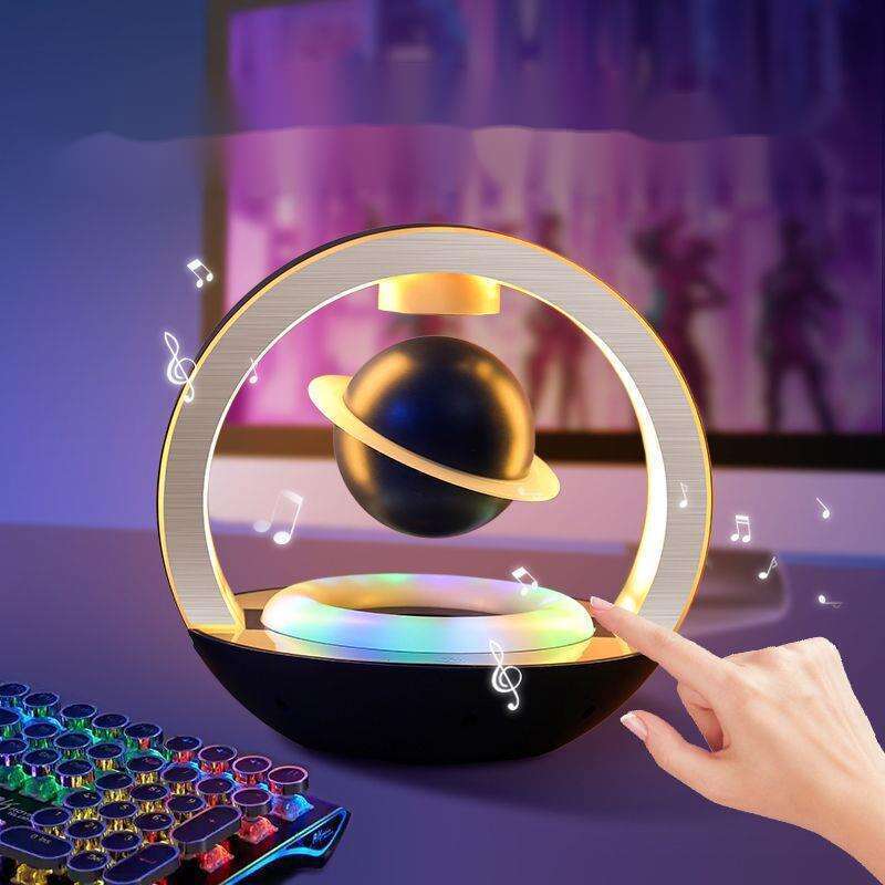【 53000 People's Collection 】 Maglev Bluetooth Speaker Subwoofer Black Technology Birthday Gift 520 Give Creative_voghion.com